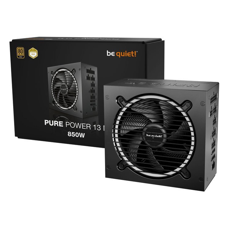 Be Quiet! Pure Power 13 850W ATX 3.1 80 Plus Gold voeding