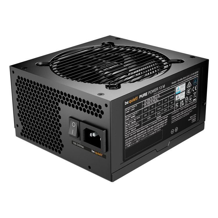 Be Quiet! Pure Power 13 850W ATX 3.1 80 Plus Gold voeding