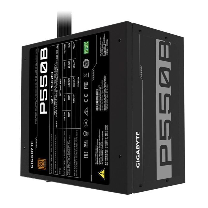 Gigabyte P550B 550 watt ATX pc voeding