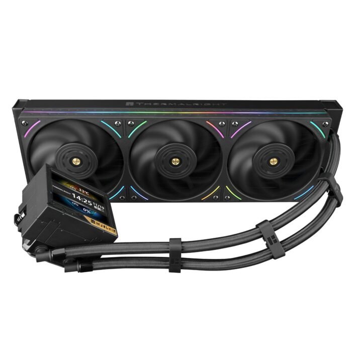 Thermalright Mjolnir Vision 360 UB Pro ARGB 360mm waterkoeler met 3.5 inch scherm