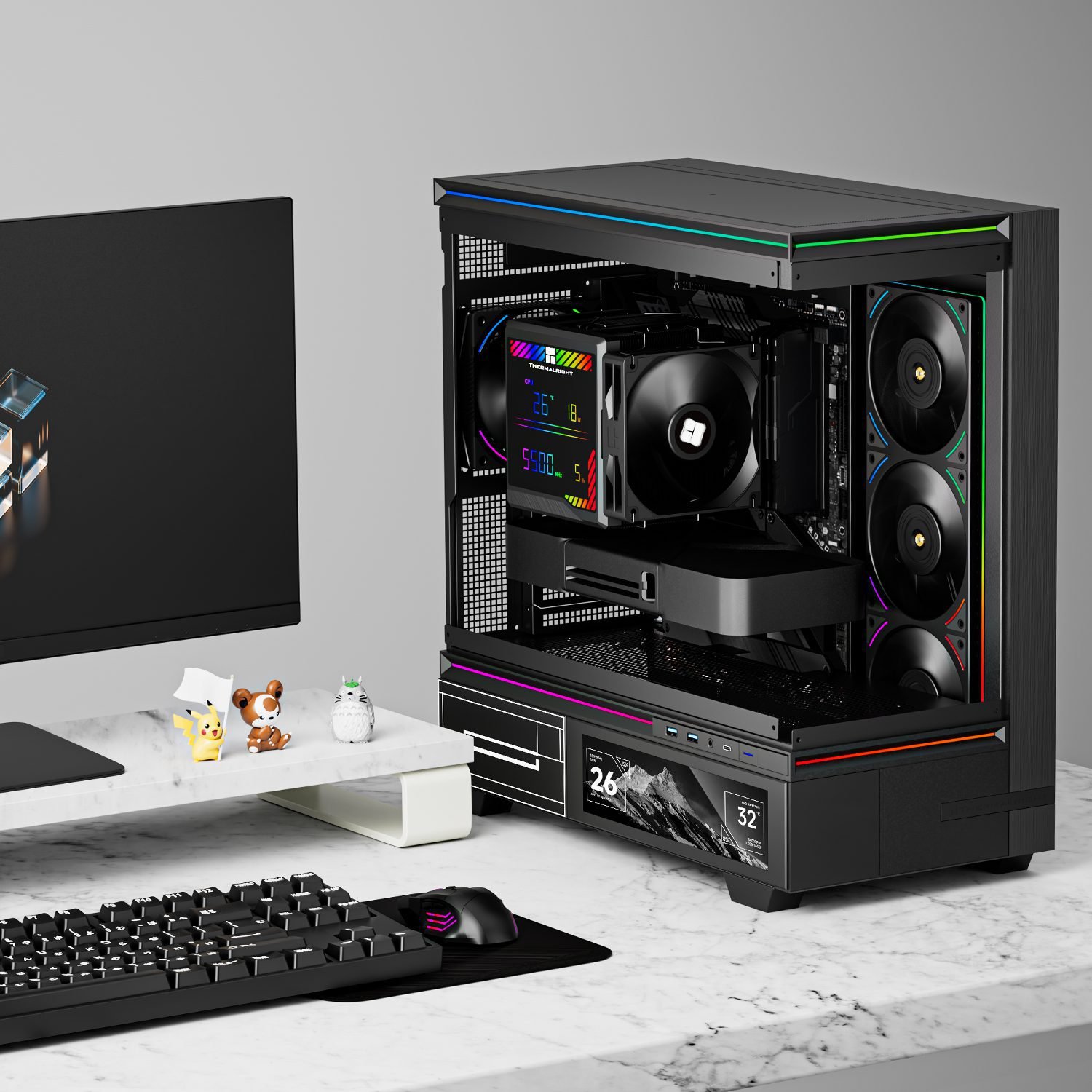 Thermalright Peerless Assassin 140 Digital CPU luchtkoeler met digitaal display