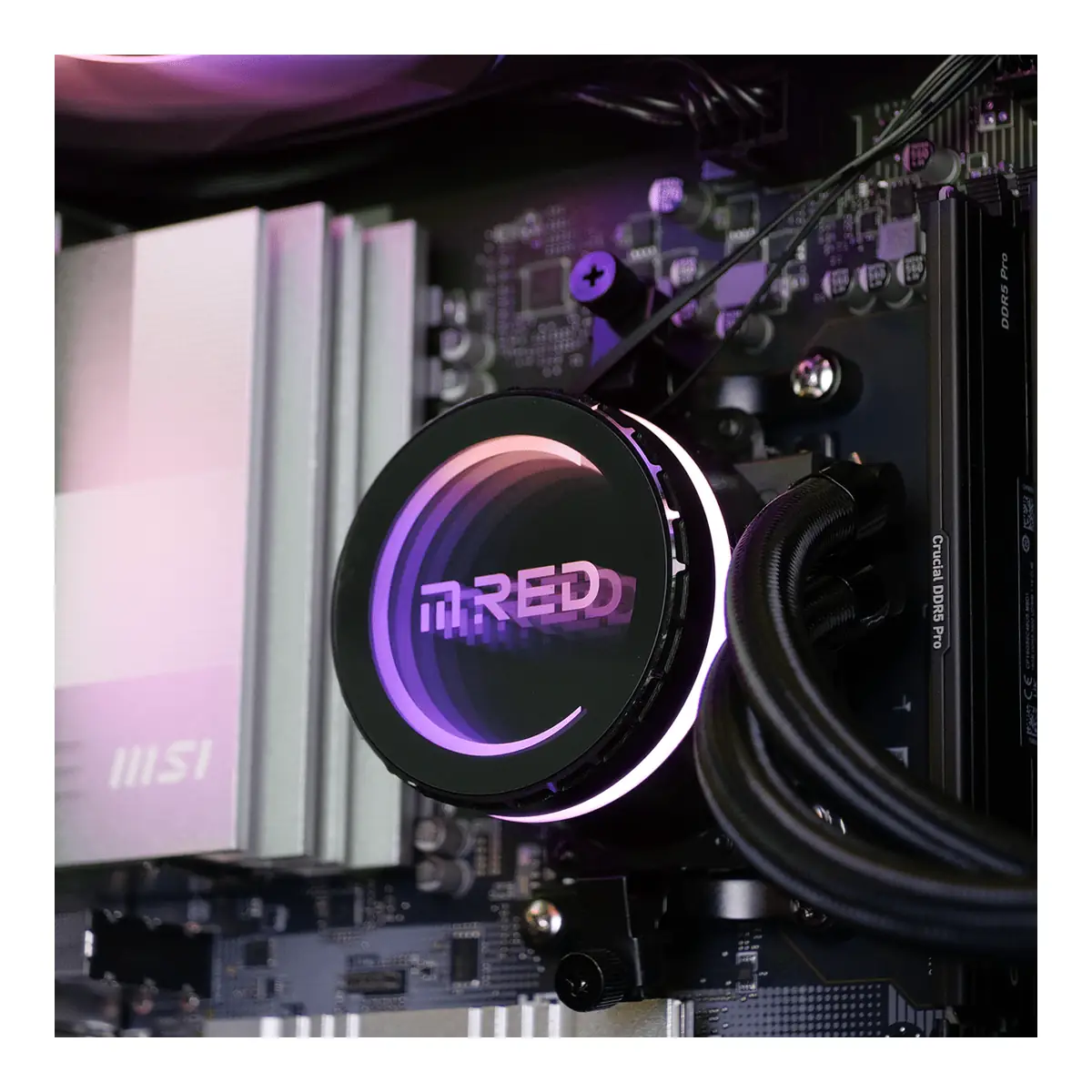 RAVEN - R5-7500F/9060XT-16/32Go/1To - 0126-CYB - Gaming PC bij COMPUZONE België