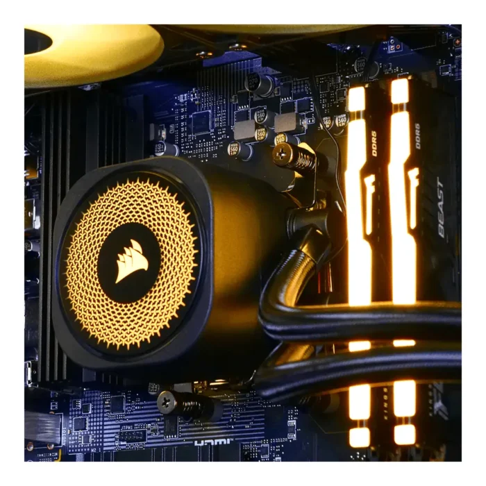 SUNFORGE - R7-8700F/RX9070/32Go/1To - Gaming PC bij COMPUZONE België