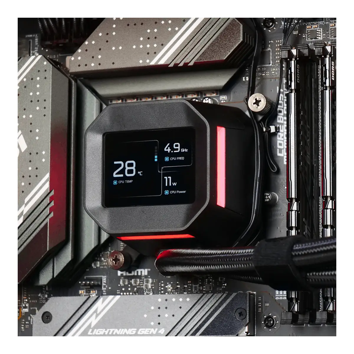 DANTE - i5-14600KF/5070/32Go/1To - Gaming PC bij COMPUZONE België