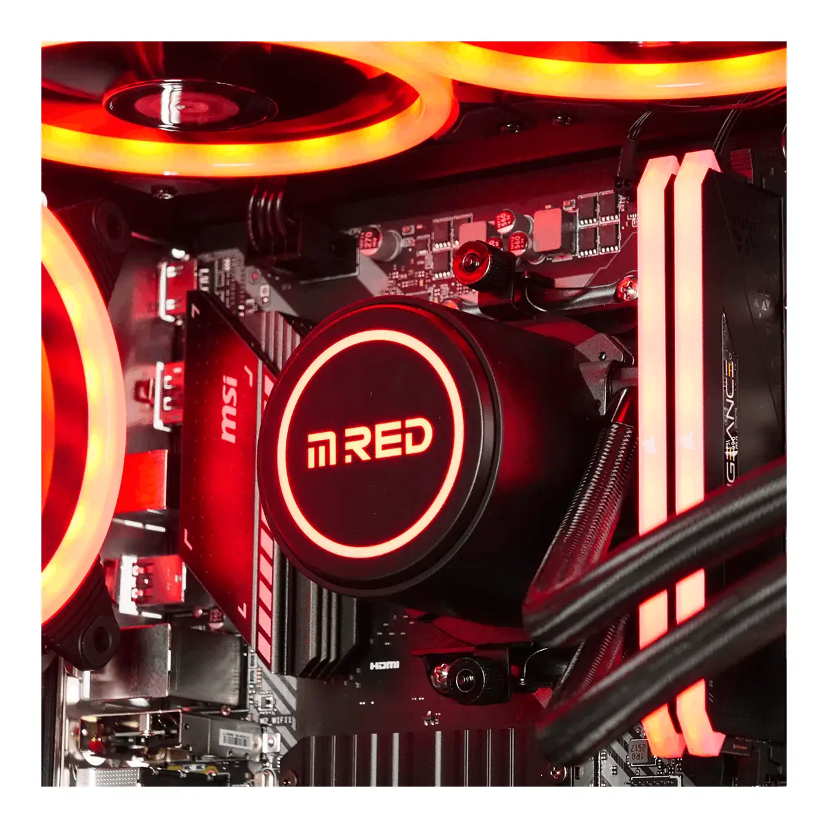 BEAST - R7-5700X/5060/32Go/1To - Gaming PC bij COMPUZONE België