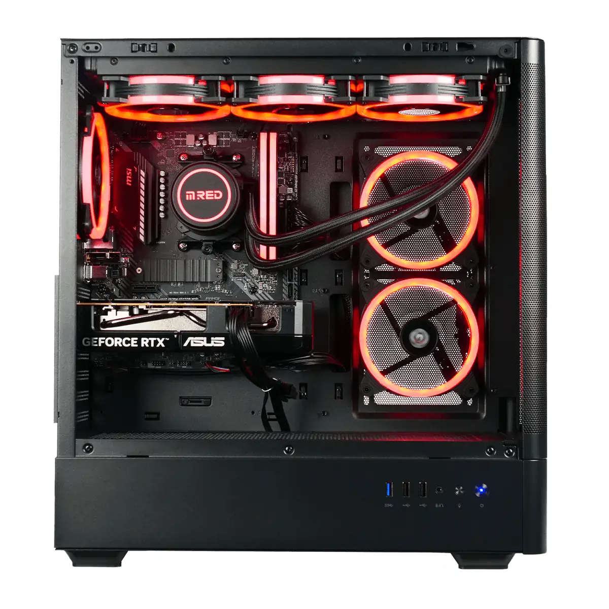 BEAST - R7-5700X/5060/32Go/1To - Gaming PC bij COMPUZONE België
