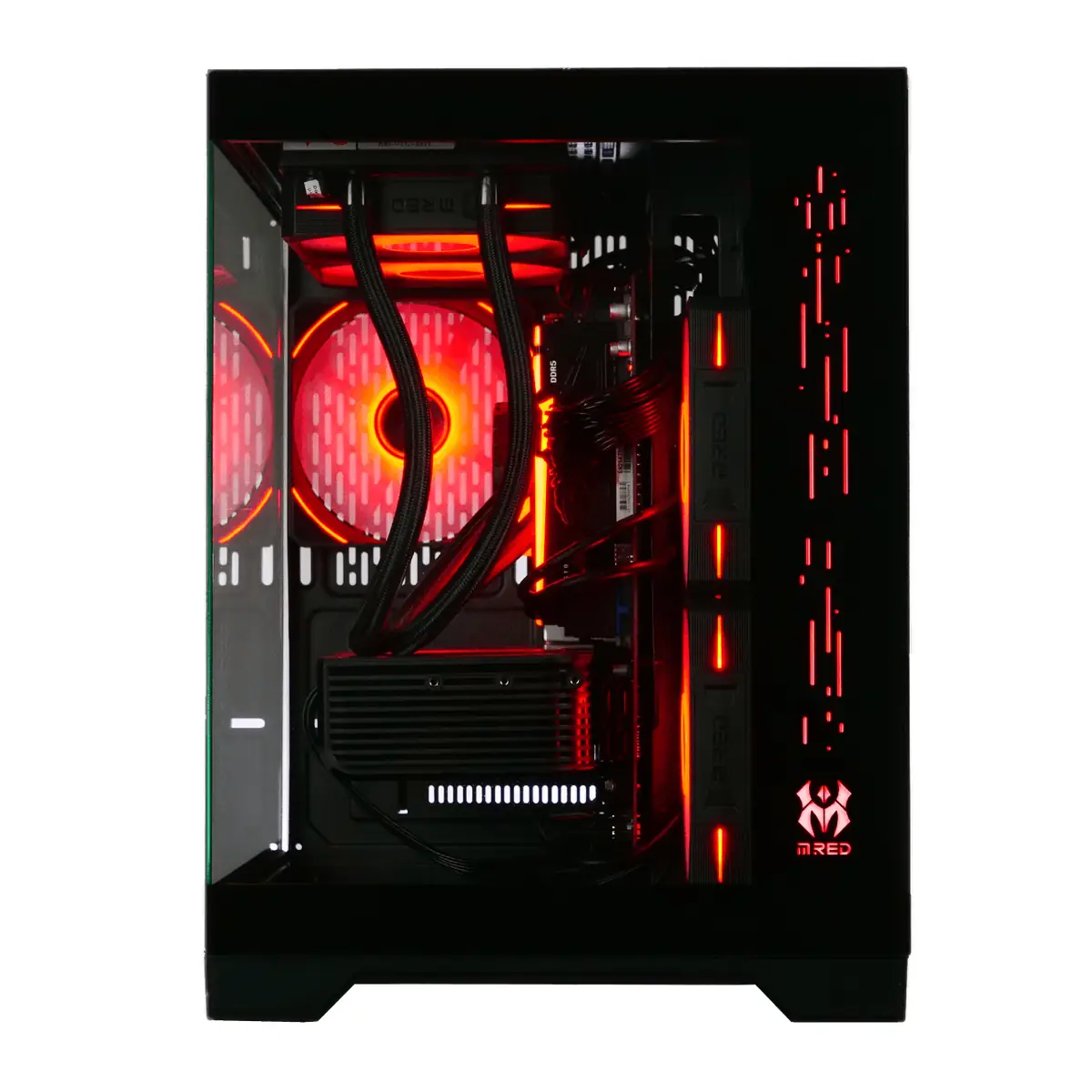 CRIMSON - R7-8700F/9060XT-16Go/32Go/1To - Gaming PC bij COMPUZONE België