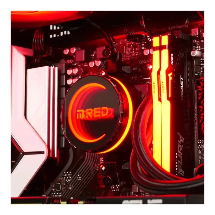 CRIMSON - R7-8700F/9060XT-16Go/32Go/1To - Gaming PC bij COMPUZONE België