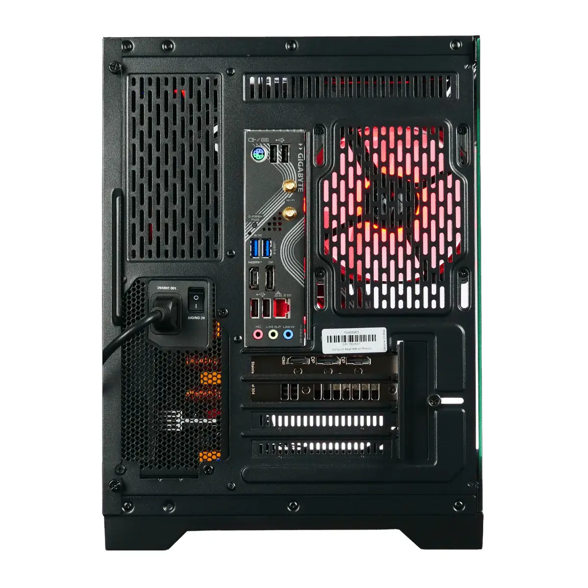 CRIMSON - R7-8700F/9060XT-16Go/32Go/1To - Gaming PC bij COMPUZONE België