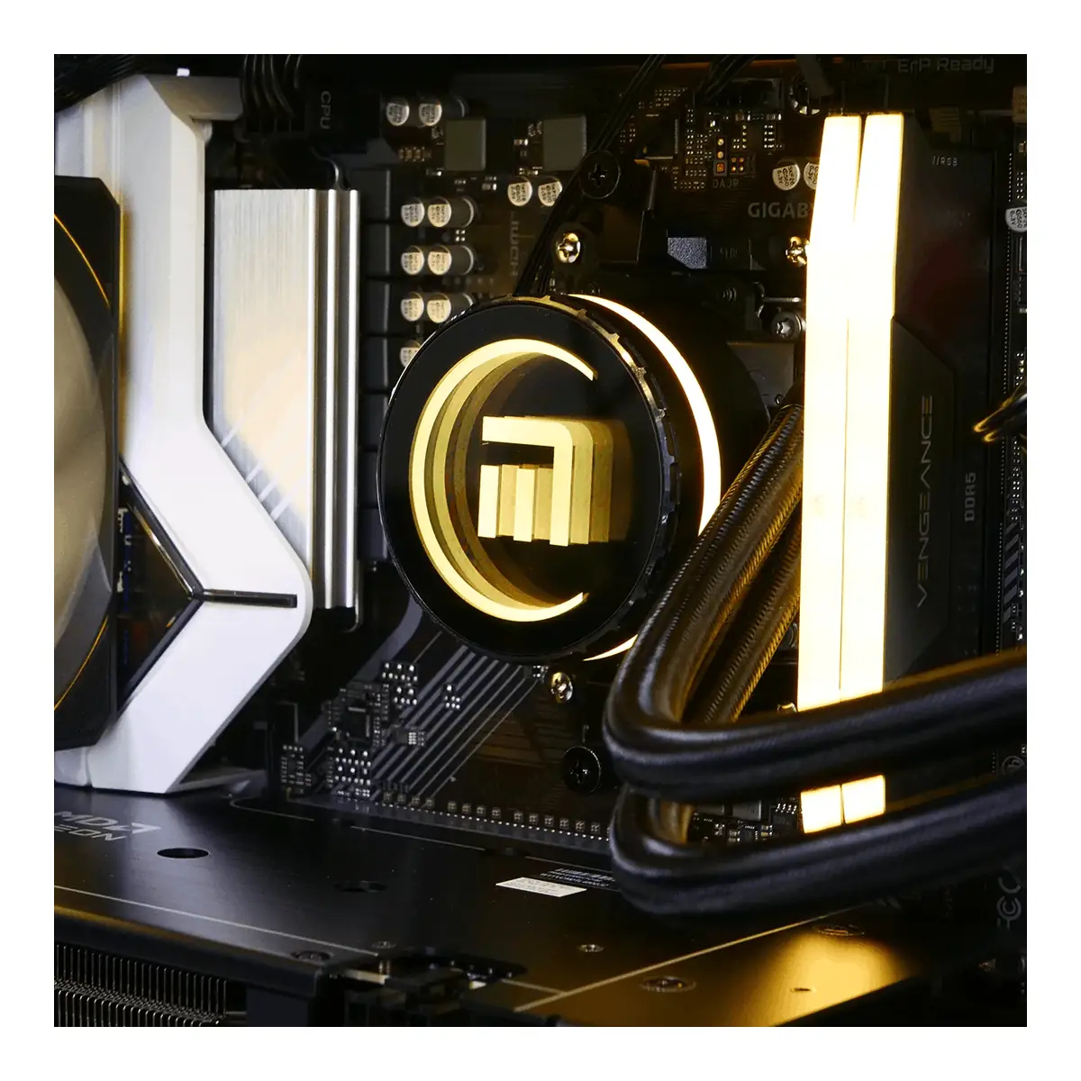HERMES - R5-8400F/RX9060XT/16Go/1To - Gaming PC bij COMPUZONE België