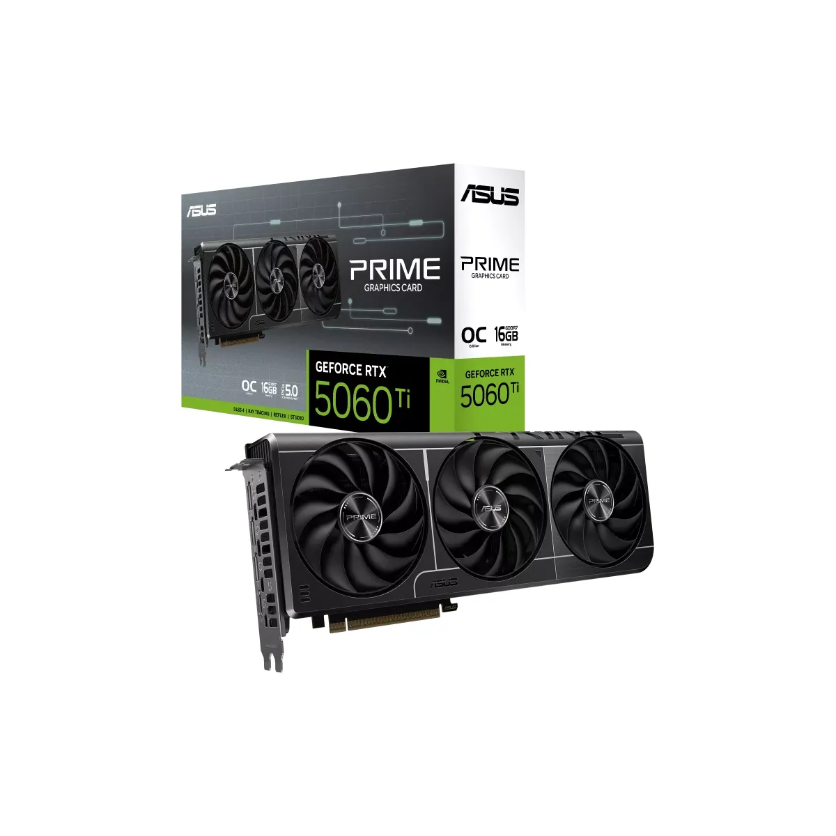ASUS PRIME RTX 5060TI OC 16G Grafische kaart