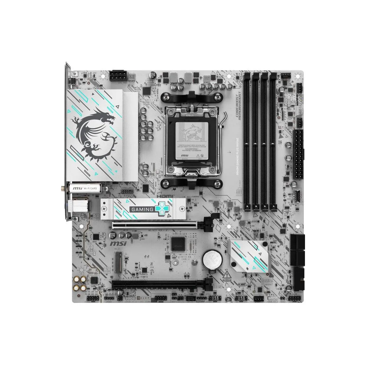 MSI MPG B850I EDGE TI WIFI Wit Moederbord
